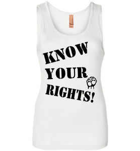 Women's Know Your Rights Tank - Fist