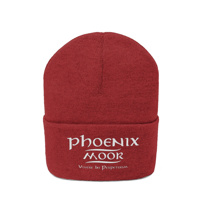 Embroidered Phoenix Moor Knit Beanie - 2