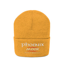 Load image into Gallery viewer, Embroidered Phoenix Moor Beanie - Red &amp; White