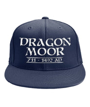 Load image into Gallery viewer, Dragon Moor  Snapback Cap -  White Font