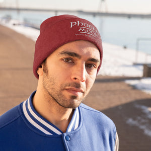 Embroidered Phoenix Moor Knit Beanie - 2