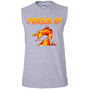 Dragon AS F**K  Muscle Tank - Red Dragon