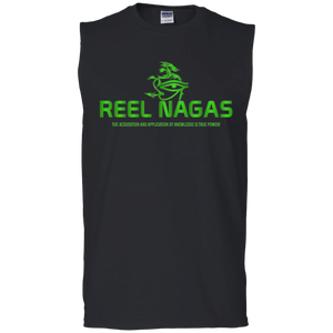 Reel Nagas Muscle Tank - Gia Green