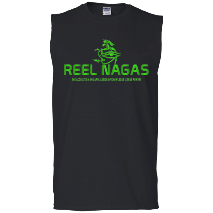 Reel Nagas Muscle Tank - Gia Green