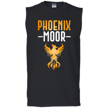 Load image into Gallery viewer, Phoenix Moor Muscle Tank - Mayan Gold &amp; White