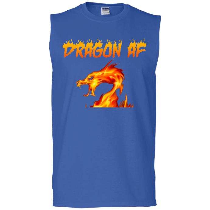 Dragon AS F**K  Muscle Tank - Red Dragon