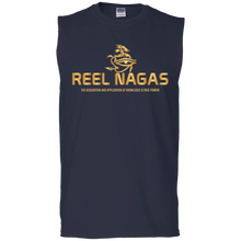 Load image into Gallery viewer, Reel Nagas Muscle Tank - Mayan Gold