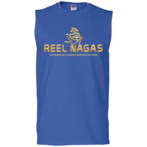 Reel Nagas Muscle Tank - Mayan Gold