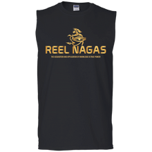 Load image into Gallery viewer, Reel Nagas Muscle Tank - Mayan Gold