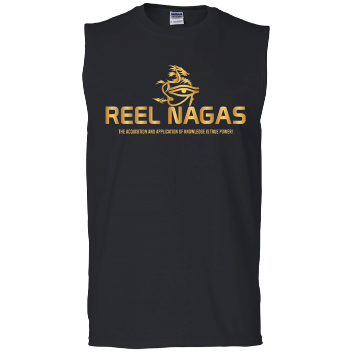 Reel Nagas Muscle Tank - Mayan Gold