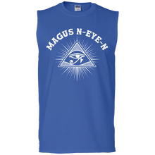 Load image into Gallery viewer, Magus N-eye-N Muscle Tank - White