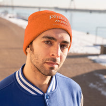 Load image into Gallery viewer, Embroidered Phoenix Moor Beanie - Red &amp; White