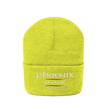 Load image into Gallery viewer, Embroidered Phoenix Moor Beanie - Red &amp; White