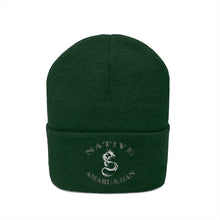 Load image into Gallery viewer, Embroidered Native Amaru-Khan Knit Beanie