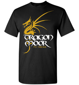 Dragon Moor Tee 1 - Mayan Gold Dragon
