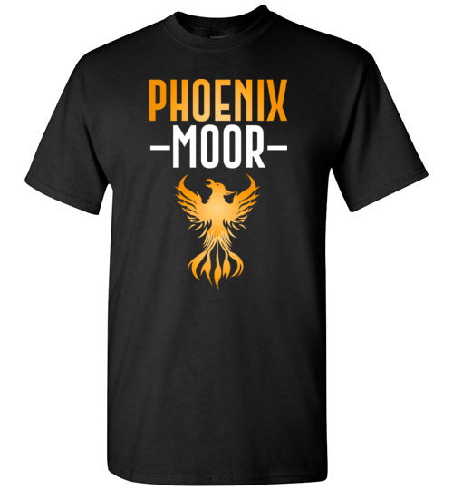 Fire Bird Phoenix Moor Tee - Gold & White
