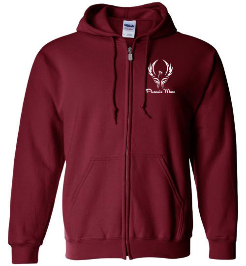 Phoenix Moor Zip Hoodie White Phoenix