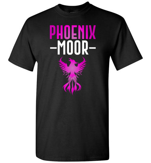 Fire Bird Phoenix Moor Tee - Royal Violate & White