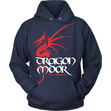 Load image into Gallery viewer, Dragon Moor Hoodie Red Dragon