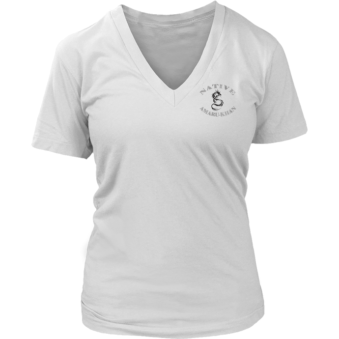 Native Amaru-Khan Women's V-Neck T-1